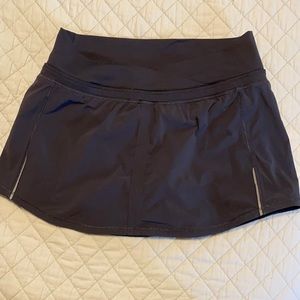 Black Lululemon skort